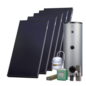HEWALEX KOMFORT ZESTAW SOLARNY HX500-5KS2100-ALATUS (5x kolektor KS2100; zas. C.W.U 500 l Alatus, sterownik Minisol) 