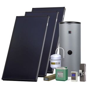 HEWALEX ZESTAW SOLARNY KOMFORT PLUS HX300-3KS2100-ALATUS (3x kolektor KS2100; zas. C.W.U 300 l Alatus, sterownik GH26) 
