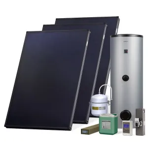 HEWALEX ZESTAW SOLARNY KOMFORT PLUS HX400-3KS2600-ALATUS (3x kolektor KS2600; zas. C.W.U 400 l Alatus; sterownik GH26) 
