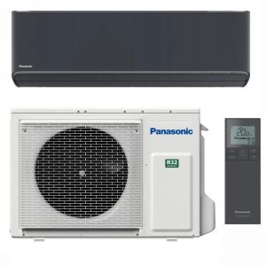 PANASONIC ETHEREA NANOEX 2,5 KW KLIMATYZATOR ŚCIENNY GRAFITOWY KIT-XZ25ZKE-H KPL
