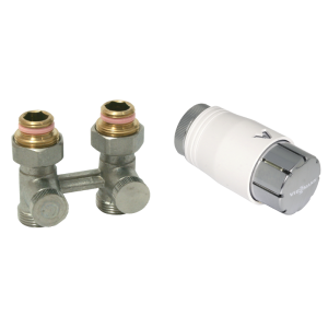 VIESSMANN ZESTAW PRZYŁĄCZENIOWY DO GRZEJNIKÓW PROSTY  Z GŁOWICĄ KOMFORT 7390989