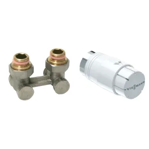 VIESSMANN ZESTAW PRZYŁĄCZENIOWY DO GRZEJNIKÓW KĄTOWY  Z GŁOWICĄ STANDARD 7750787