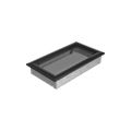 KRATKI KRATKA KOMINKOWA OSKAR CZARNA 170X300 MM