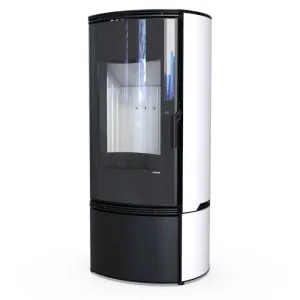 DEFRO HOME KOMINEK WOLNOSTOJACY ORBIS 9 KW BIAŁY