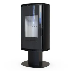 DEFRO HOME KOMINEK WOLNOSTOJACY ORBIS TOP 8 KW CZARNY