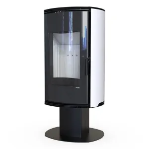 DEFRO HOME KOMINEK WOLNOSTOJACY ORBIS TOP 9 KW BIAŁY