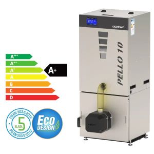 OGNIWO KOCIOŁ PELLETOWY PELLO 15 KW Z WBUDOWANYM ZASOBNIKIEM 225 L