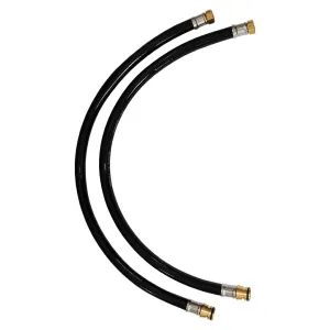 TRINNITY WĘŻE PRZYŁĄCZENIOWE KLIPSOWO-GWINTOWE 1'' CLIP x 3/4" GW 100 CM