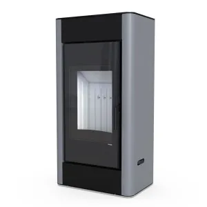DEFRO HOME KOMINEK WOLNOSTOJACY SOLUM 9 KW SZARY