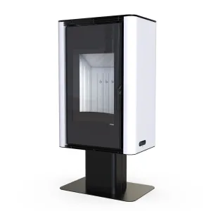 DEFRO HOME KOMINEK WOLNOSTOJĄCY SOLUM TOP 9 KW BIAŁY