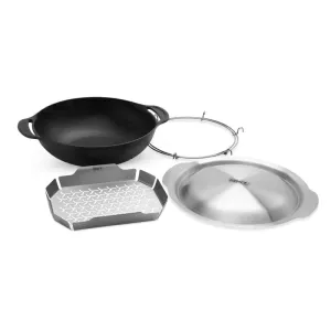 WEBER CRAFTED WOK I KOSZYK DO GOTOWANIA NA PARZE 7607