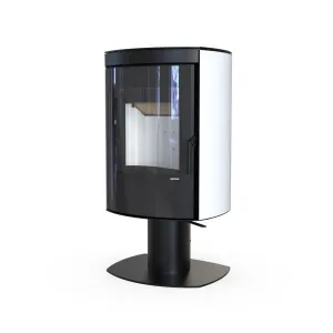 DEFRO HOME KOMINEK WOLNOSTOJĄCY CERES TOP 6,6 KW BIAŁY