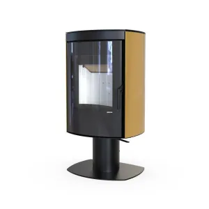 DEFRO HOME KOMINEK WOLNOSTOJĄCY CERES TOP 6,6 KW ZŁOTY