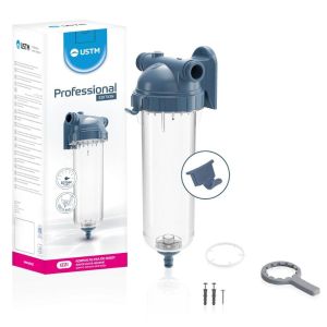 USTM KORPUS NARUROWY FILTRA DO WODY 10" WF 1 IZZI KPL Z AKCESORIAMI 