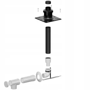 RICOM PP/AL ZESTAW REDUKCYJNY DO SZACHTU FI 60/100 MM ZB-01