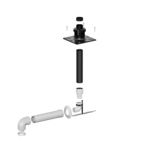 RICOM PP/AL ZESTAW DO SZACHTU FI 80/125 MM ZB-14