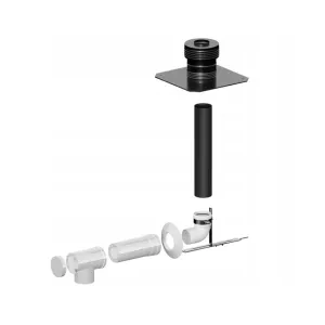 RICOM PP/AL ZESTAW DO SZACHTU FI 60/100 MM ZB-31