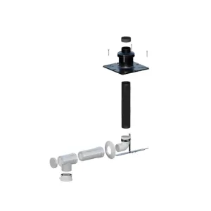 RICOM PP/AL ZESTAW DO SZACHTU FI 80/125 MM ZB-33