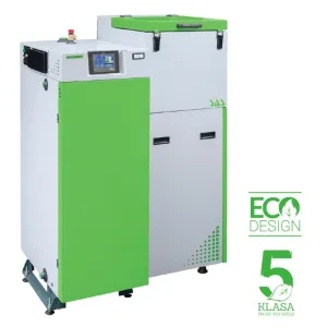 KOCIOŁ 5 KLASY SAS BIO COMPACT 25 KW PRAWY CZOPUCH TYŁ