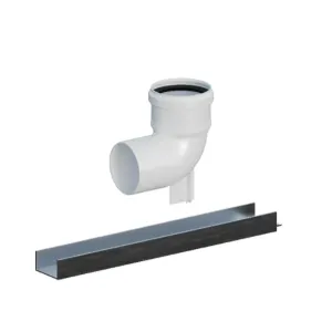 RICOM PP KOLANO 87° FI 80 Z PODPORĄ 47080S