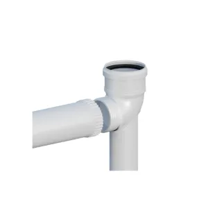 RICOM PP KOLANO REDUKCYJNE SKRĘCANE NA PODSTAWIE Z PRZEDŁUŻENIEM L500MM 87° FI 60/80 1006080PBS2