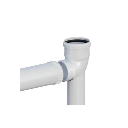 RICOM PP KOLANO REDUKCYJNE SKRĘCANE NA PODSTAWIE Z PRZEDŁUŻENIEM L500MM 87° FI 60/80 1006080PBS2