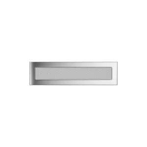 KRATKI KRATKA KOMINKOWA PROSTOKĄTNA NIKLOWANA 110X420 MM