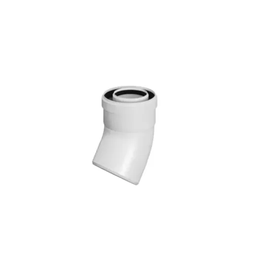 RICOM PP/AL KOLANO KONCENTRYCZNE 45° FI 80/125 PP80/125B45