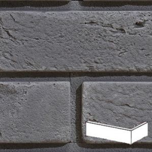 STEGU KAMIEŃ DEKORACYJNY PŁYTKA  KĄTOWA BOSTON  1 GREY  9/20 x7,4CM OPK. 0,87 MB