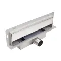 BALNEO ODPŁYW LINIOWY ŚCIENNY W DRAIN 60CM, CHROM