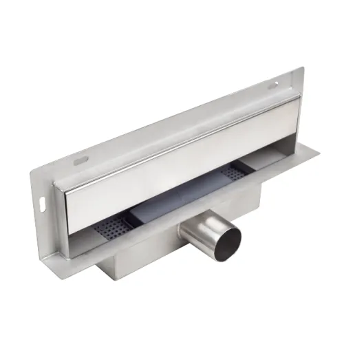 BALNEO ODPŁYW LINIOWY ŚCIENNY W DRAIN 60CM, CHROM
