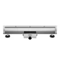 BALNEO ODPŁYW LINIOWY ŚCIENNY W-DRAIN NEXT 2W1 DWUSTRONNY 60CM, CHROM