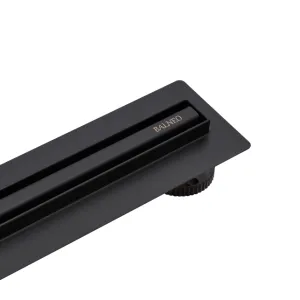 BALNEO ODPŁYW LINIOWY SLIM & LOW PROLINE BLACK 70CM CZARNY