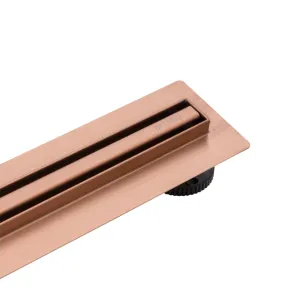 BALNEO ODPŁYW LINIOWY SLIM & LOW PROLINE COPPER 70CM MIEDZIANY