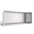 BALNEO WALL-BOX ONE INOX PÓLKA WNĘKOWA ZE STALI NIERDZEWNEJ