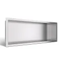 BALNEO WALL-BOX ONE INOX PÓLKA WNĘKOWA ZE STALI NIERDZEWNEJ