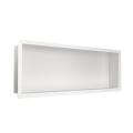 BALNEO WALL-BOX ONE WHITE PÓLKA WNĘKOWA ZE STALI NIERDZEWNEJ 30X20X10XCM