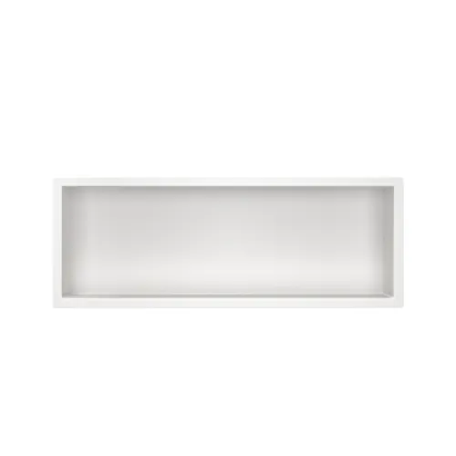 BALNEO WALL-BOX ONE WHITE PÓLKA WNĘKOWA ZE STALI NIERDZEWNEJ 30X20X10XCM