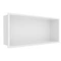 BALNEO WALL-BOX ONE WHITE PÓLKA WNĘKOWA ZE STALI NIERDZEWNEJ 30X20X10XCM