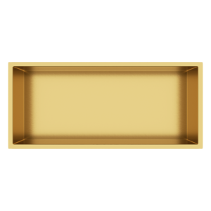 BALNEO WALL-BOX ONE GOLD PÓŁKA WNĘKOWA ZE STALI NIERDZEWNEJ 45X20X10XCM 