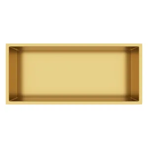 BALNEO WALL-BOX ONE GOLD PÓŁKA WNĘKOWA ZE STALI NIERDZEWNEJ 45X20X10XCM 