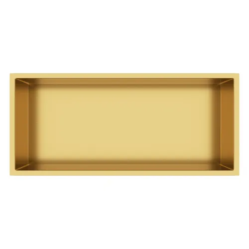 BALNEO WALL-BOX ONE GOLD PÓLKA WNĘKOWA ZE STALI NIERDZEWNEJ 30X20X10XCM