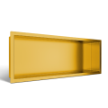 BALNEO WALL-BOX ONE GOLD PÓLKA WNĘKOWA ZE STALI NIERDZEWNEJ 30X20X10XCM