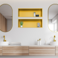 BALNEO WALL-BOX ONE GOLD PÓLKA WNĘKOWA ZE STALI NIERDZEWNEJ 30X20X10XCM
