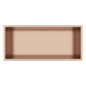 BALNEO WALL-BOX ONE COPPER PÓŁKA WNĘKOWA ZE STALI NIERDZEWNEJ 45X20X10XCM