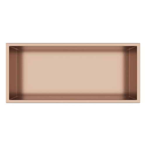 BALNEO WALL-BOX ONE COPPER PÓLKA WNĘKOWA ZE STALI NIERDZEWNEJ 30X20X10XCM