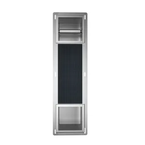 BALNEO WALL BOX PAPER 2 UCHWYT NA PAPIER ZE SCHOWKIEM WBUDOWANY W ŚCIANĘ ZE STALI NIERDZEWNEJ SZCZOTKOWANEJ