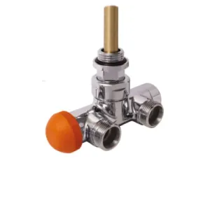 HERZ ZAWÓR 4-DROGOWY VUA- 50 2R KĄTOWY CHROM - S 7684 41