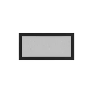 KRATKI KRATKA KOMINKOWA PROSTOKĄTNA CZARNA 220X450 MM