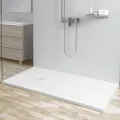 BALNEO BRODZIK STONE TRAY 100X80X2,5 BIAŁY KOMPOZYTOWY